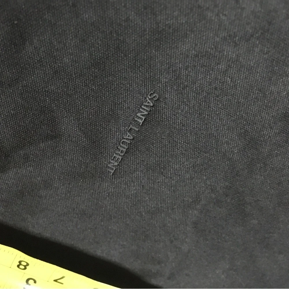 Saint Laurent Black Eyeglasses sunglasses case with shag new
